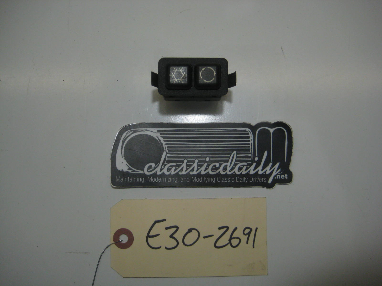 bmw e30 325 318 ac switch button
