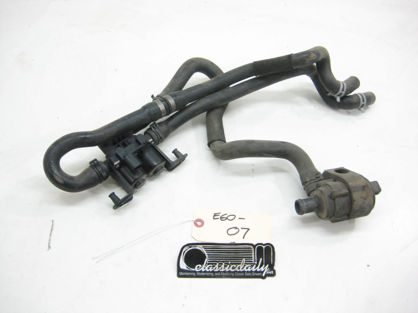 bmw e60 heater valve and aux pump