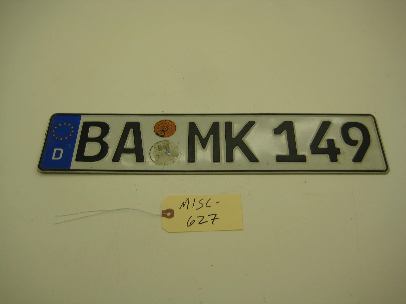 MISC Euro Plate 3