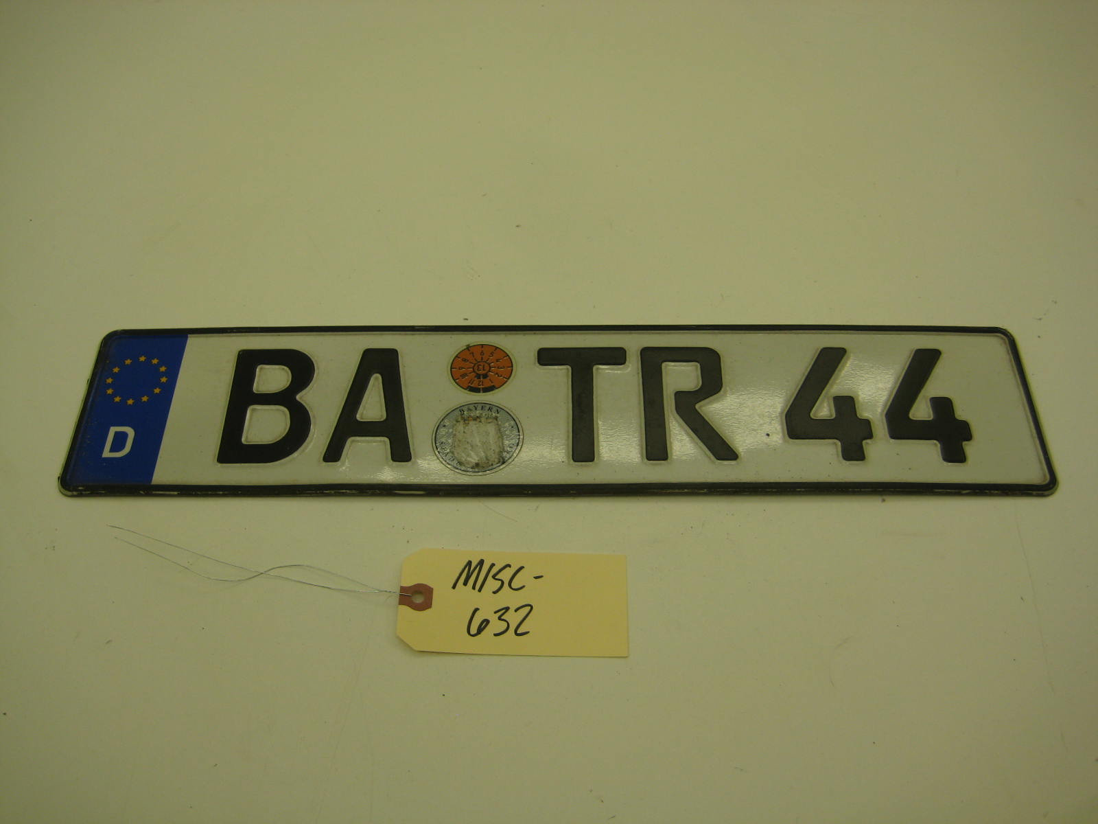 MISC Euro Plate 8