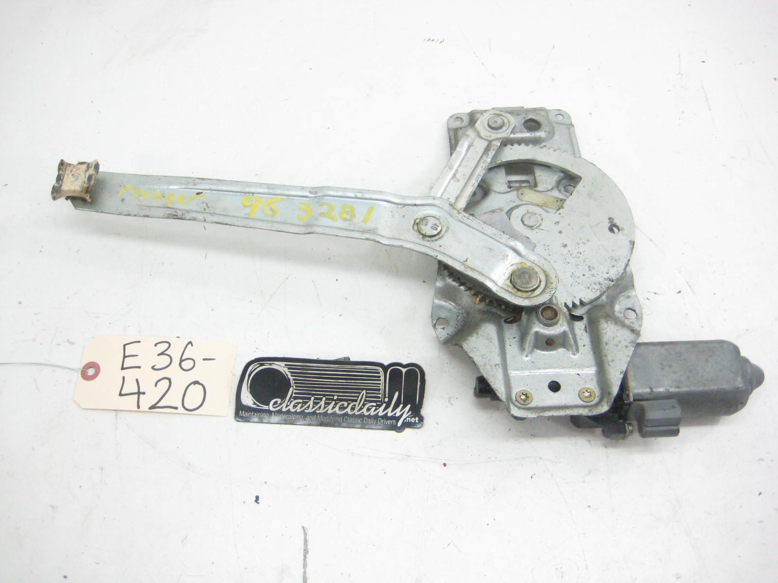 Passenger Rear Sedan Window Regulator Classic Daily