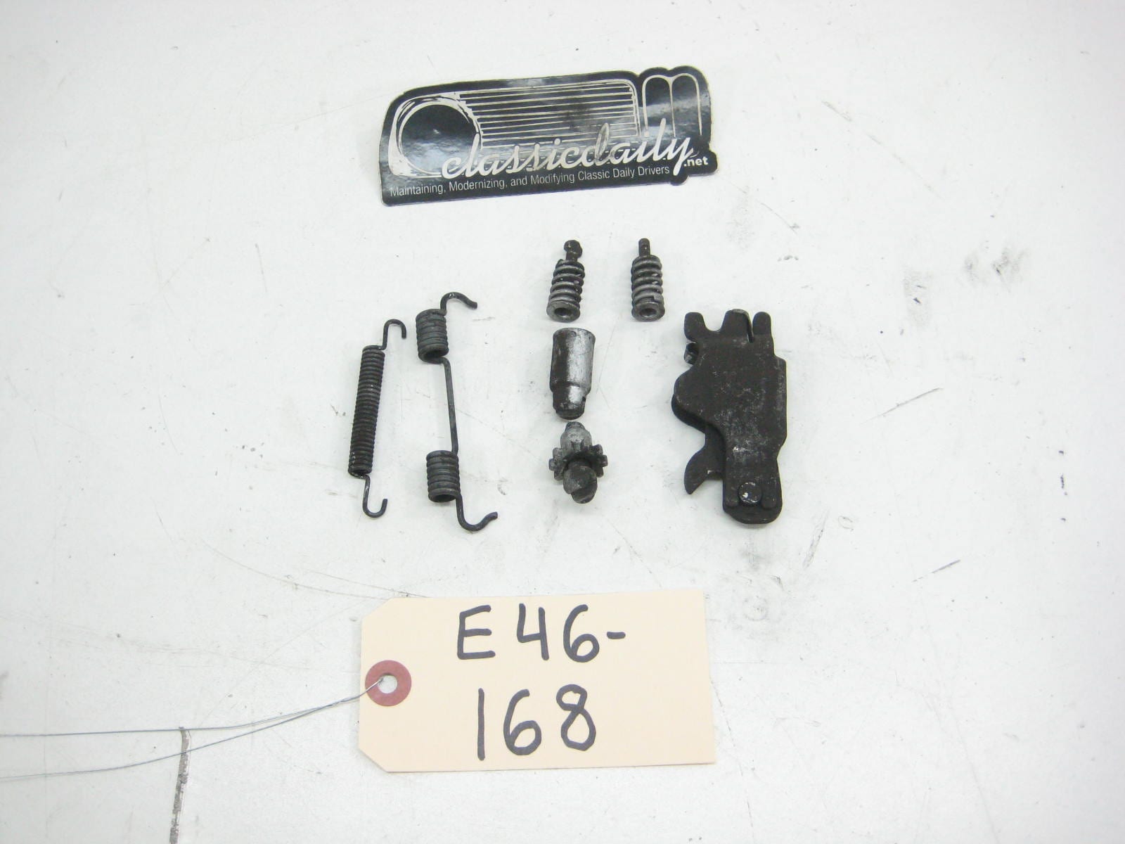 bmw e46 325 330 m3 rear parking brake hardware