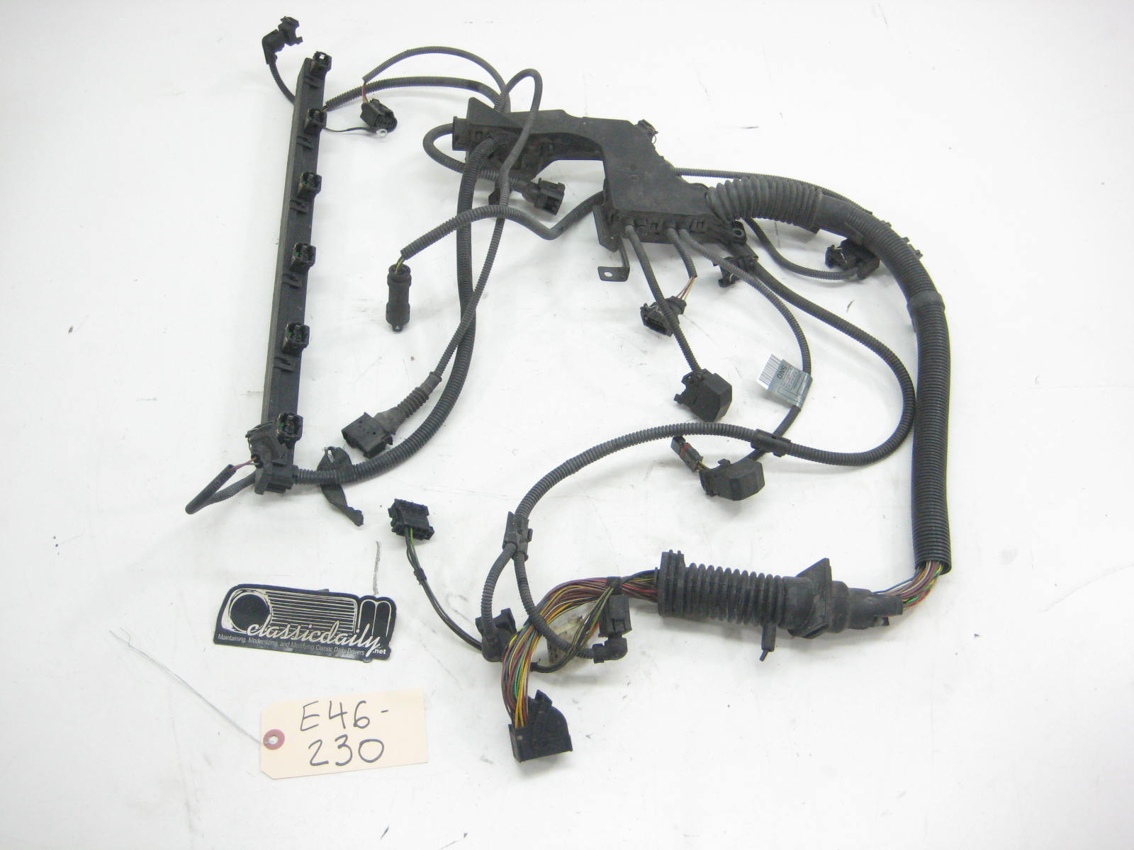 BMW E46 325 330 M3 M54 Engine Wiring Harness Bmw 12.52 1 439 527 e46 230